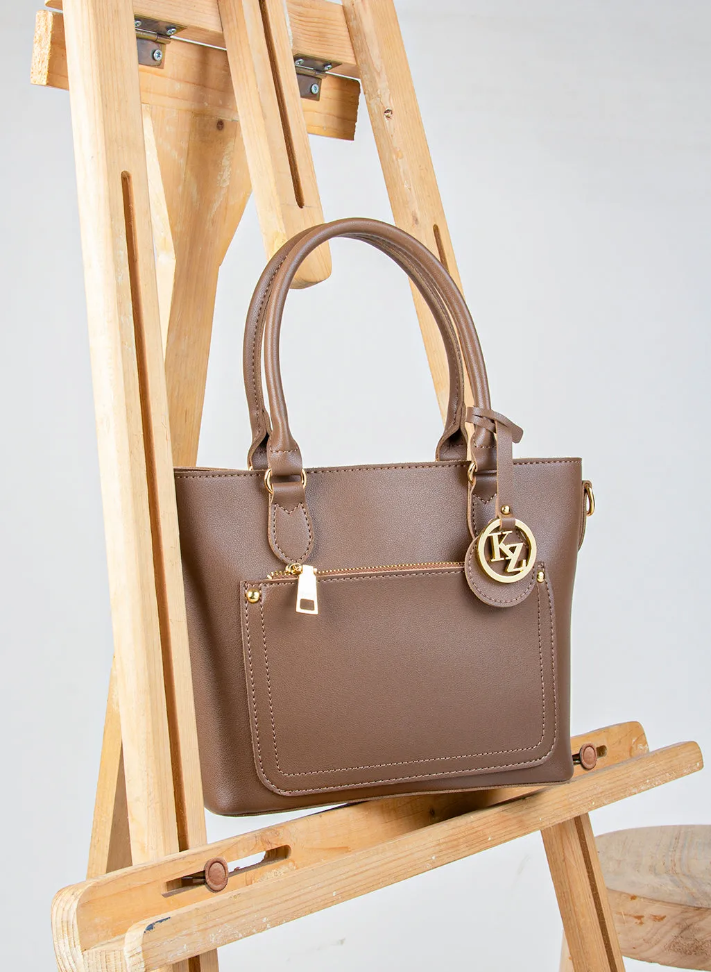 Classic Handbag With Front Zip