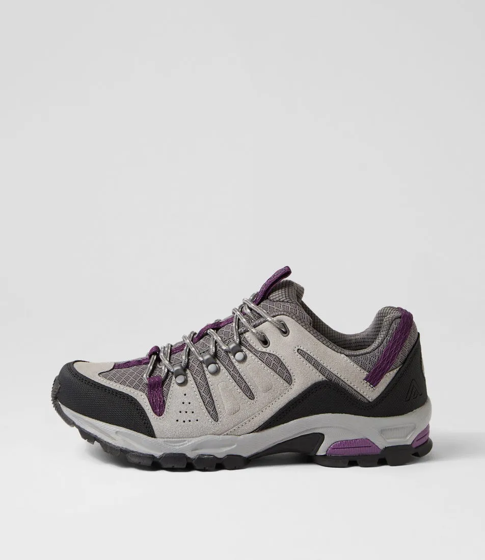 COLORADO Tiroli Grey Suede Fabric Sneakers