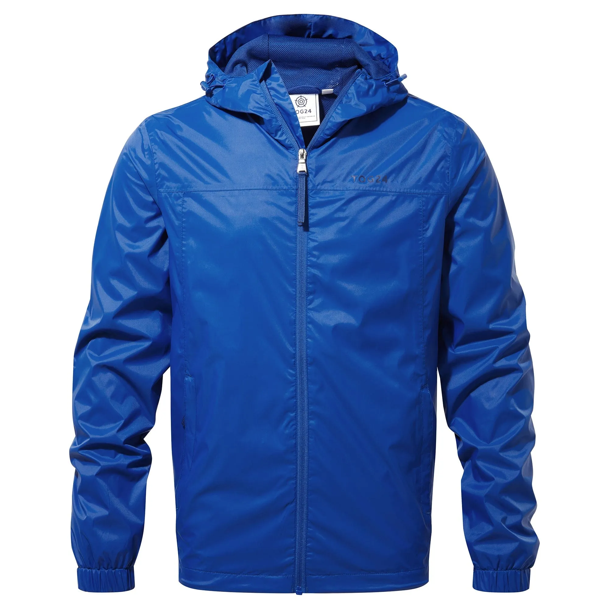 Craven Mens Waterproof Packaway Jacket - Sapphire Blue