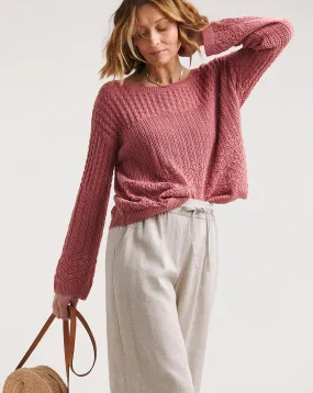 Crochet Long Sleeve Jumper