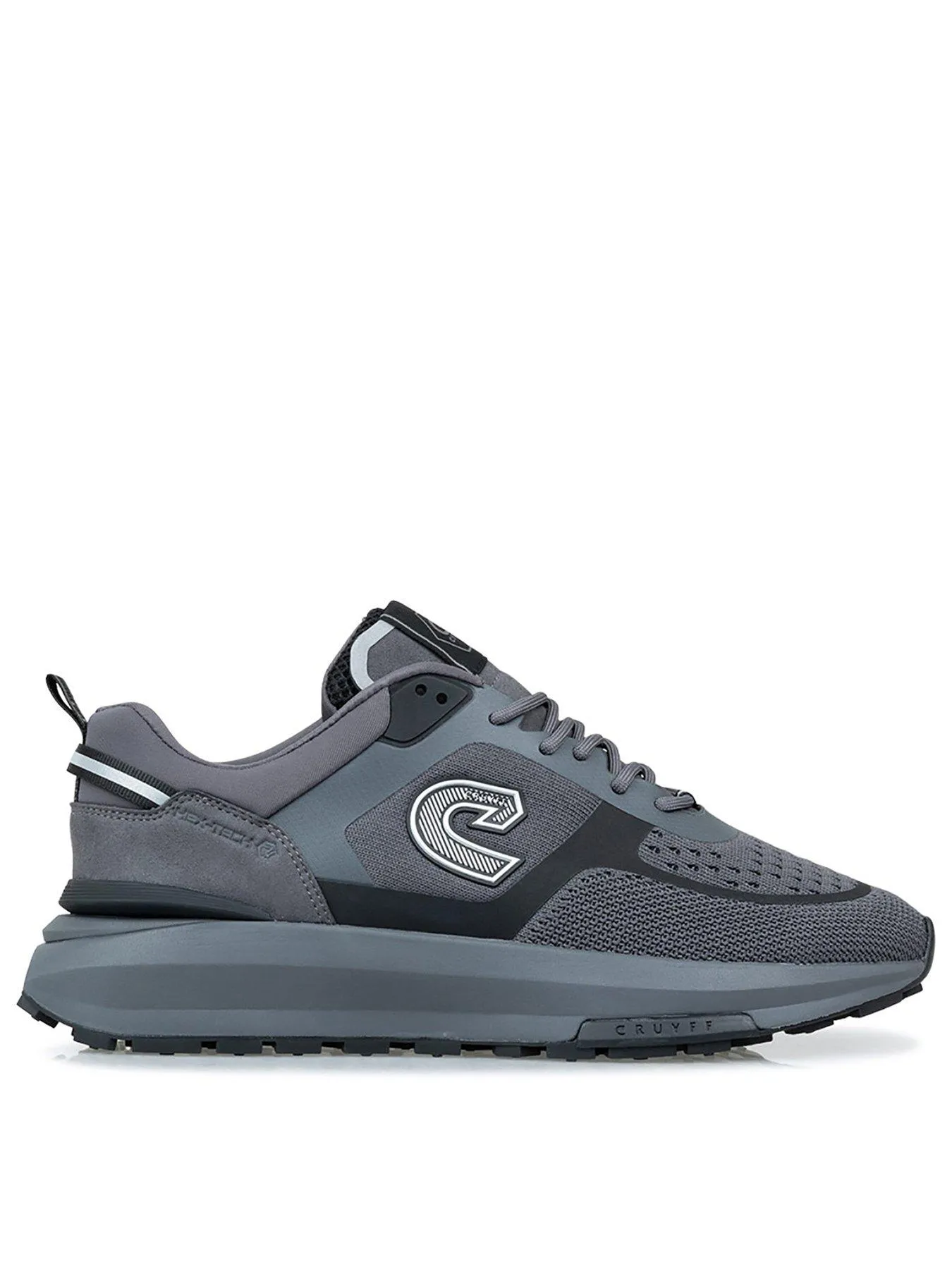 CRUYFF Fuzeknit Premium Knit Trainers - Grey