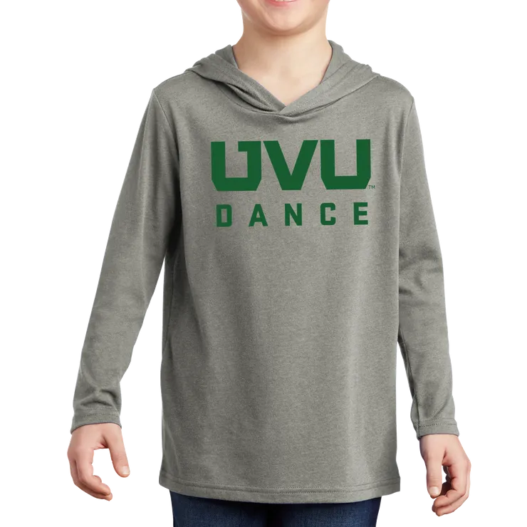 District Youth Perfect Tri Long Sleeve Hoodie - UVU Dance