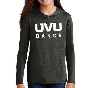 District Youth Perfect Tri Long Sleeve Hoodie - UVU Dance