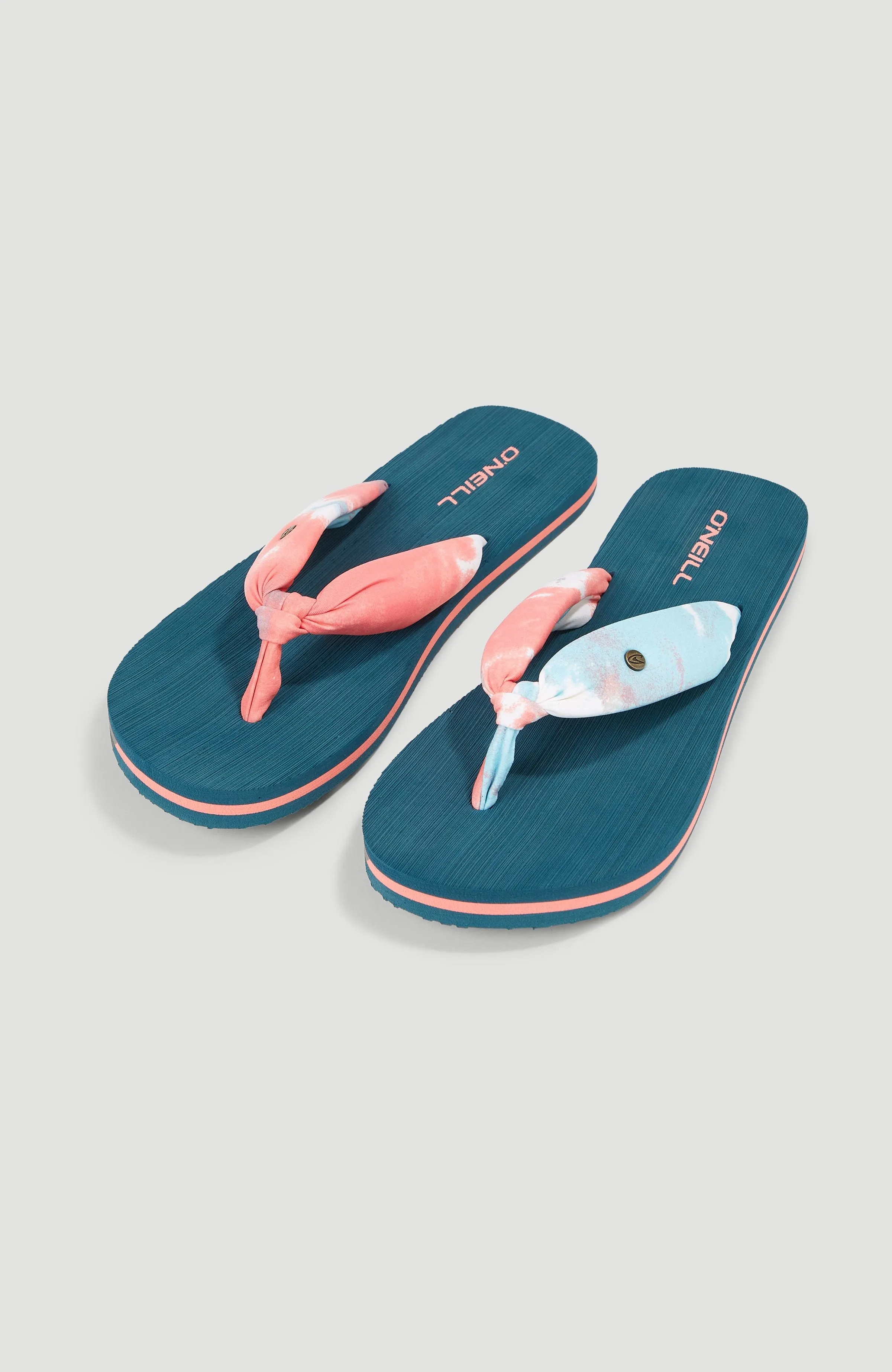 Ditsy Sun BLOOM Sandals | Pink Ice Cube Tie Dye