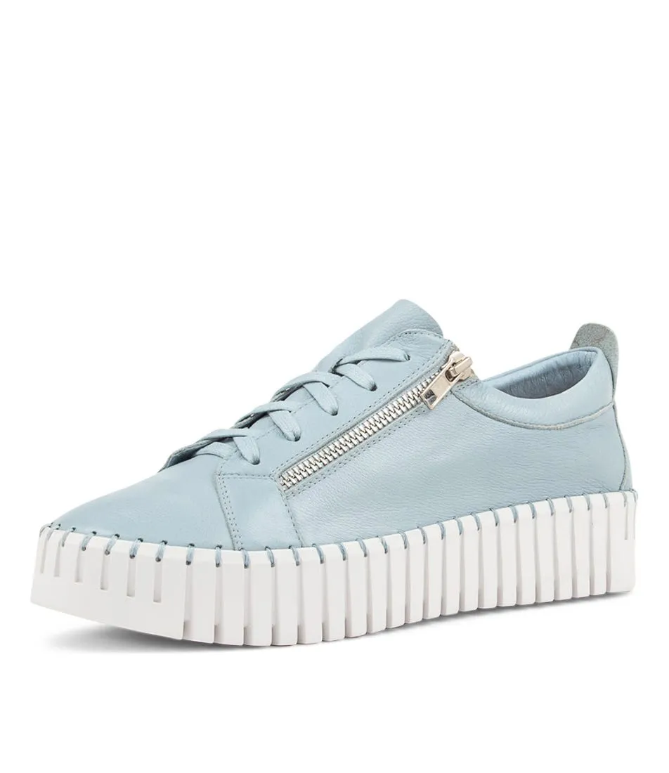 DJANGO & JULIETTE Bump Denim Leather Sneakers Ws