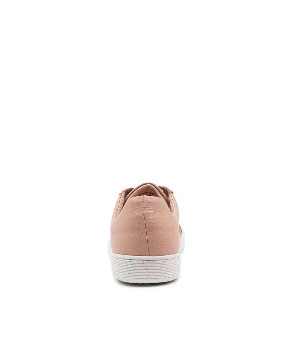 DJANGO & JULIETTE Dickie Nude Leather Jewels Sneakers