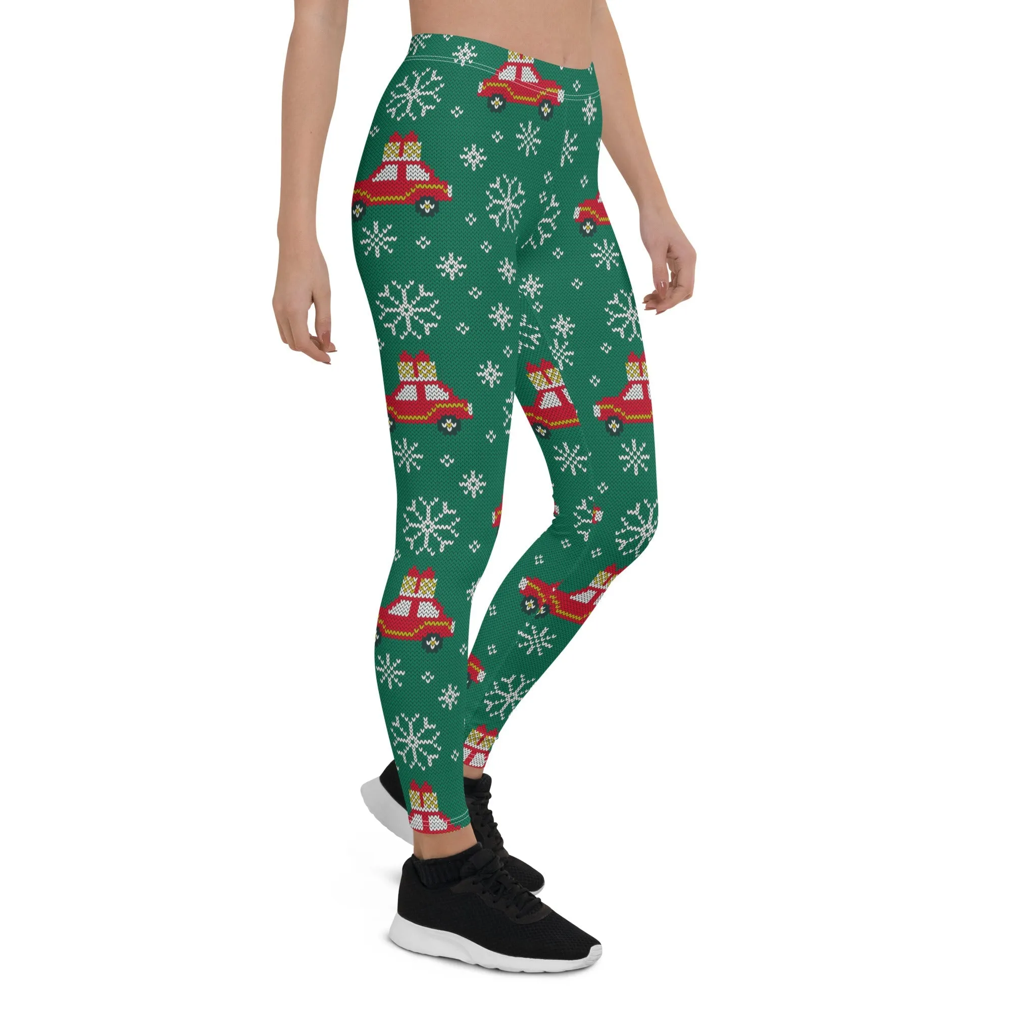 Driving Home For Christmas Leggings