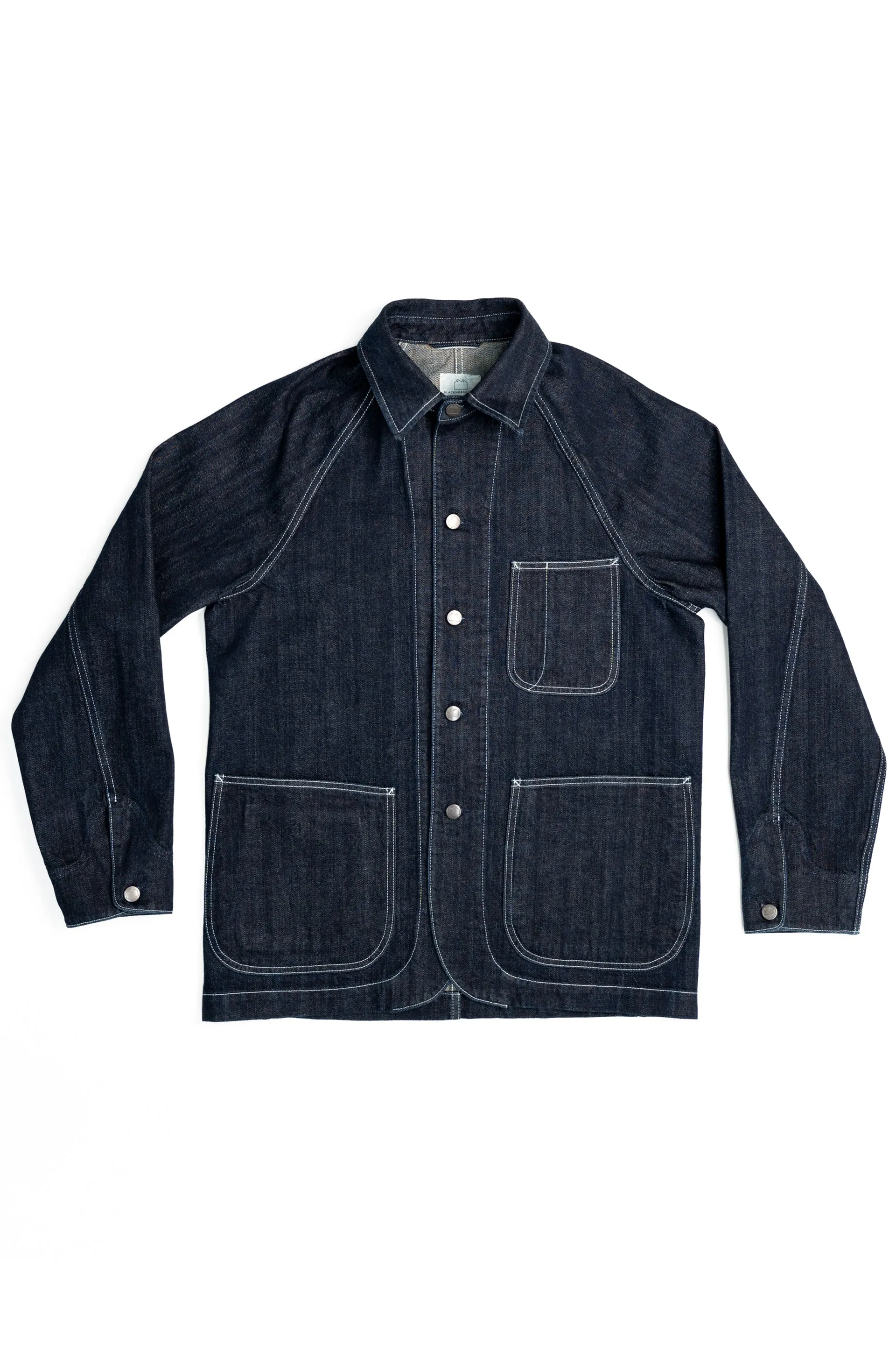 E11 Italian Indigo 13oz Raglan Chore Jacket