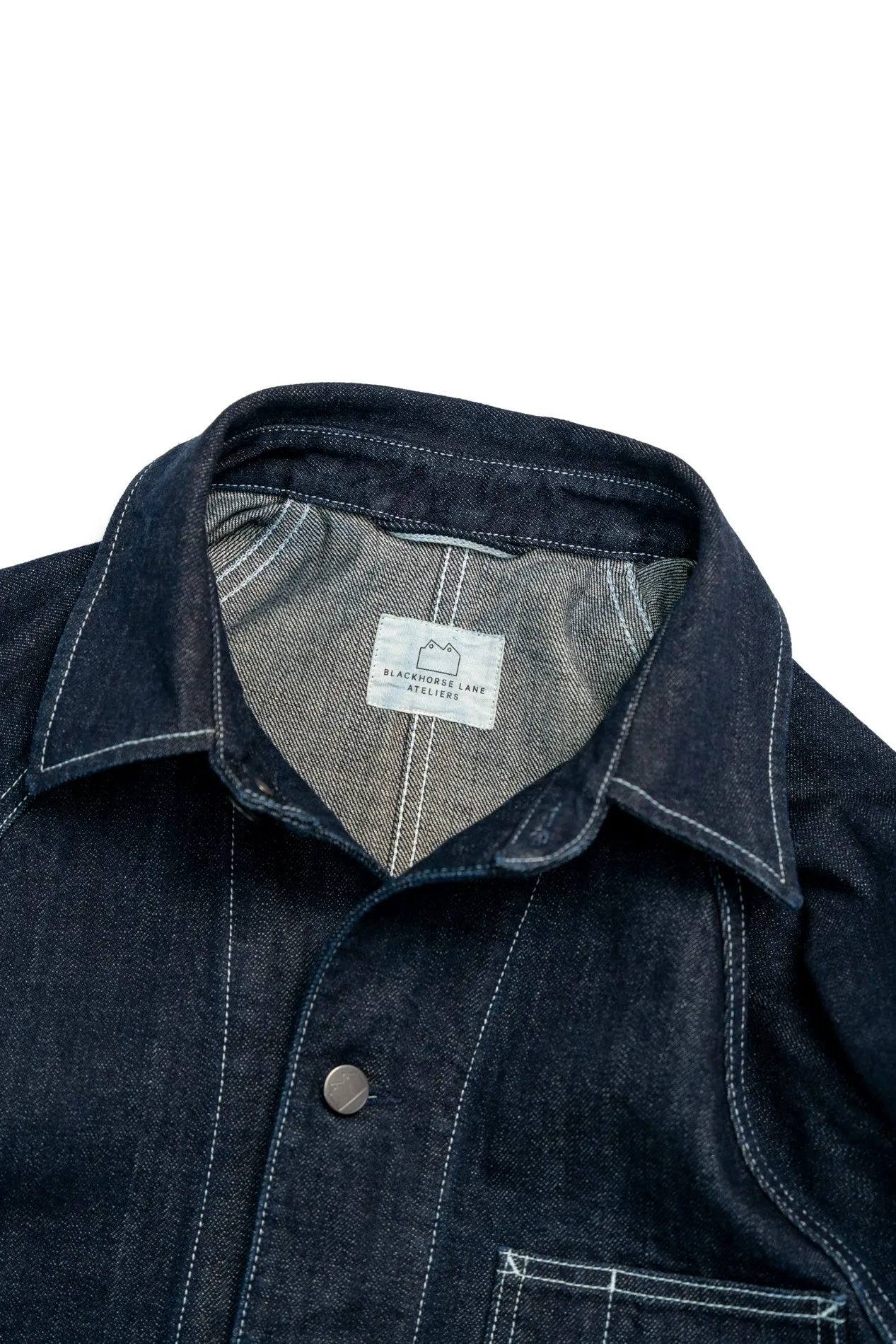 E11 Italian Indigo 13oz Raglan Chore Jacket