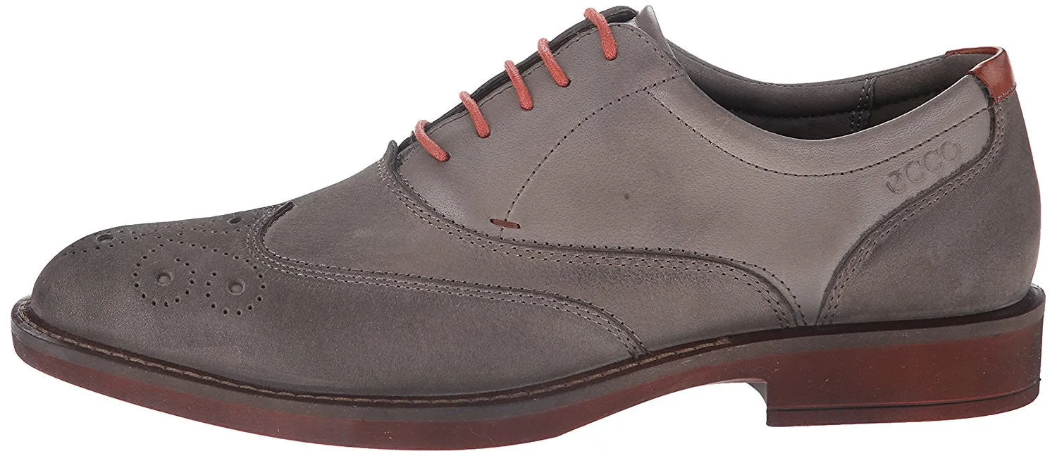 ECCO Men's Biarritz Wing Tip Oxford