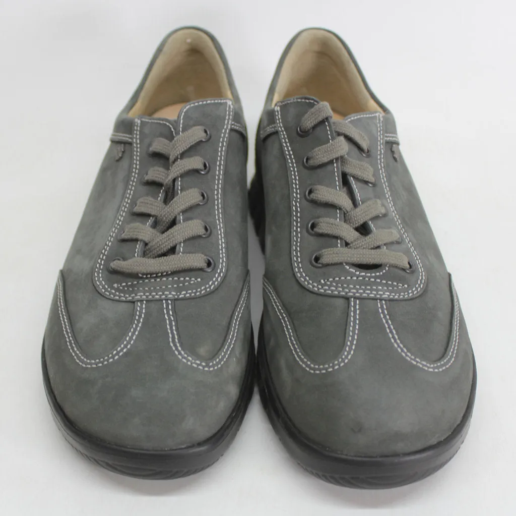 Finn Comfort Kiruna 1355 Street Mens Nubuck Lace-up Low-Profile Shoes - UK 7