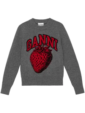 GANNI    Ganni Wool Crewneck Jumper