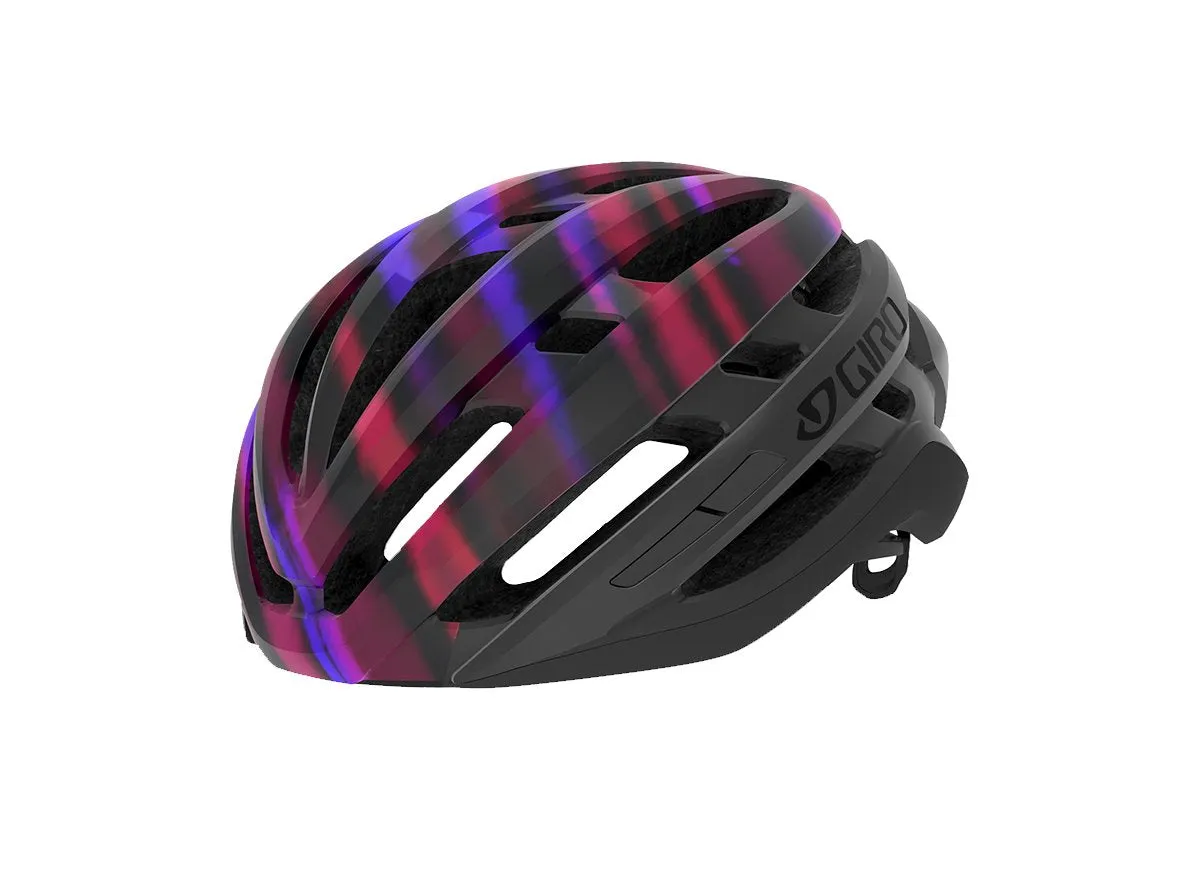 Giro Agilis MIPS Road Helmet - Womens - Matt Black-Electric Purple - 2020