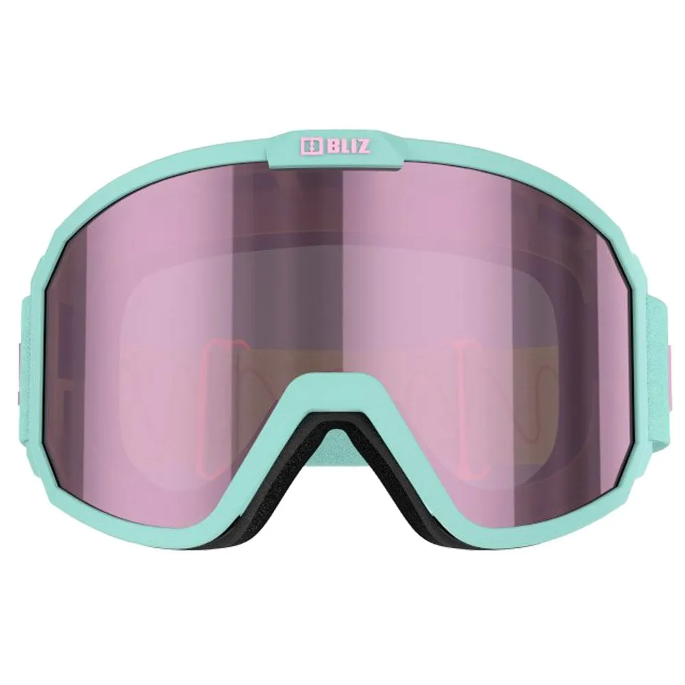 Goggles Bliz ---Rave Jr Matt Mint Brown Pink Multi