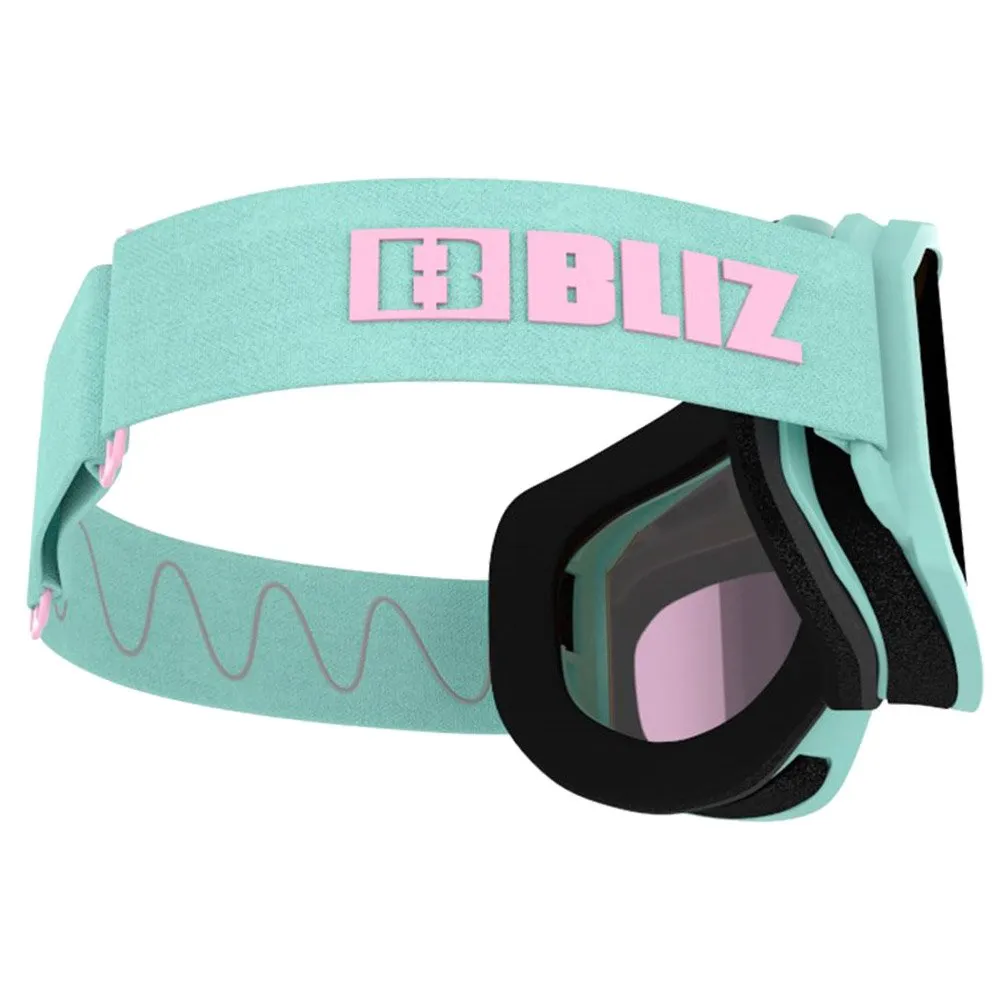 Goggles Bliz ---Rave Jr Matt Mint Brown Pink Multi