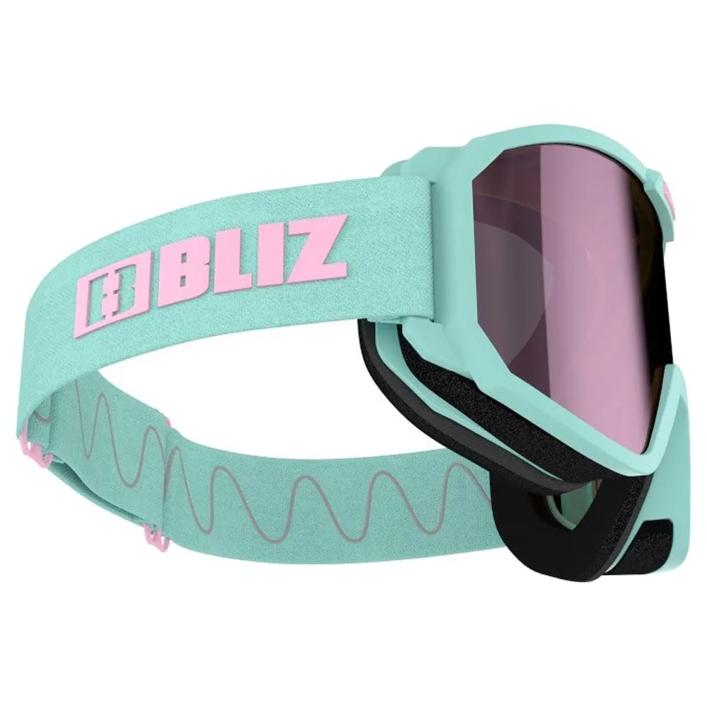 Goggles Bliz ---Rave Jr Matt Mint Brown Pink Multi