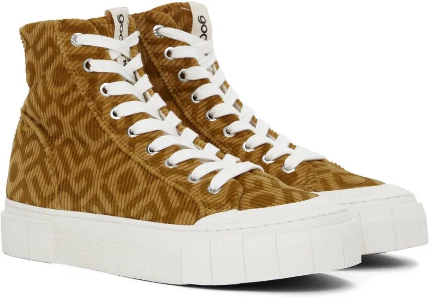 Good News Brown Corduroy Juice Sneakers