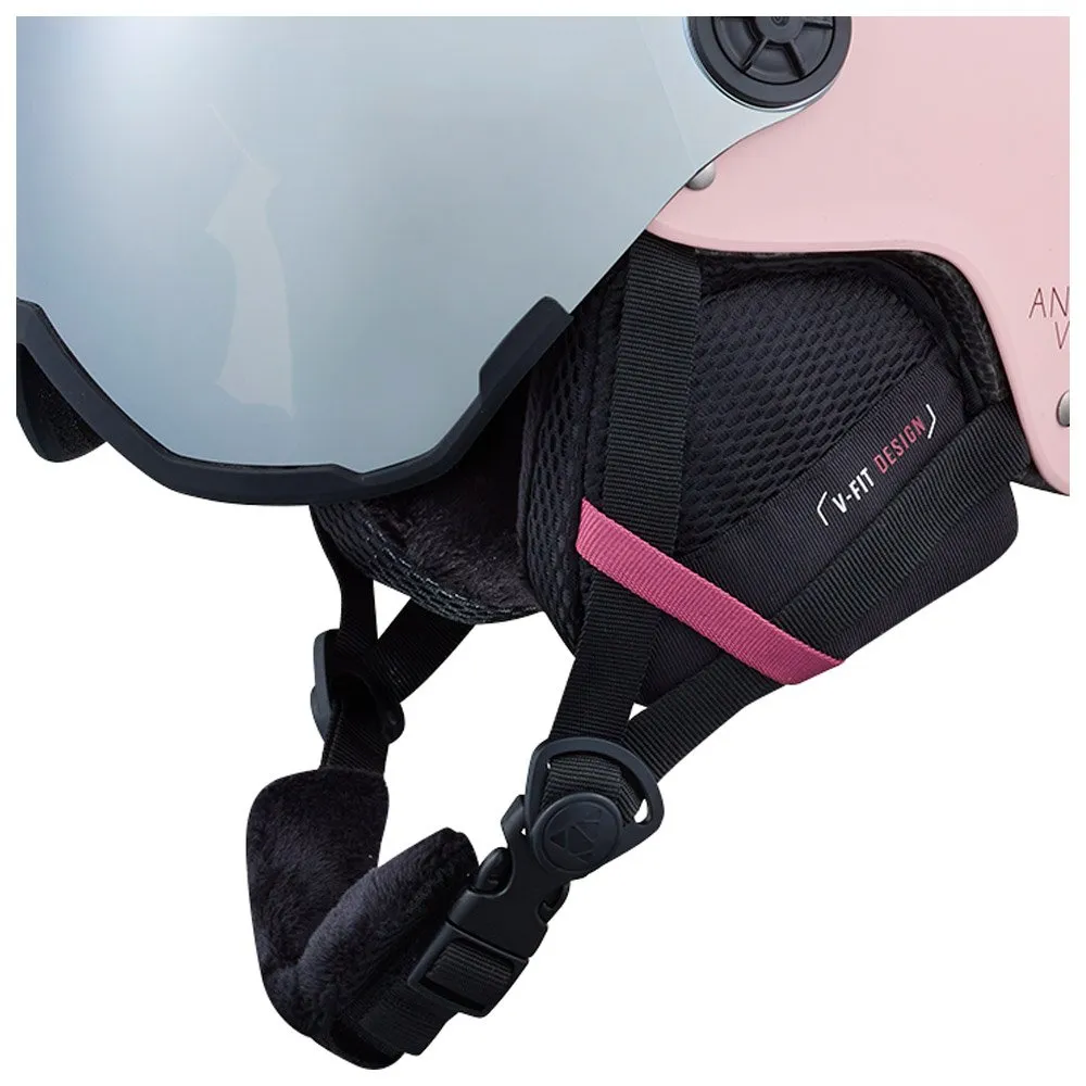 Helmet w/ visor Cairn ---Android Visor Powder Pink