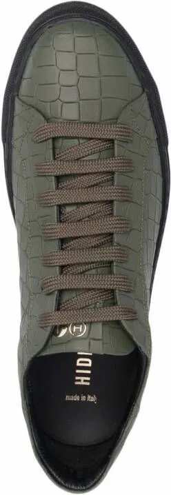 Hide&Jack Essence Croco sneakers Green