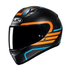 HJC C10 Lito Helmet - Blue/Orange