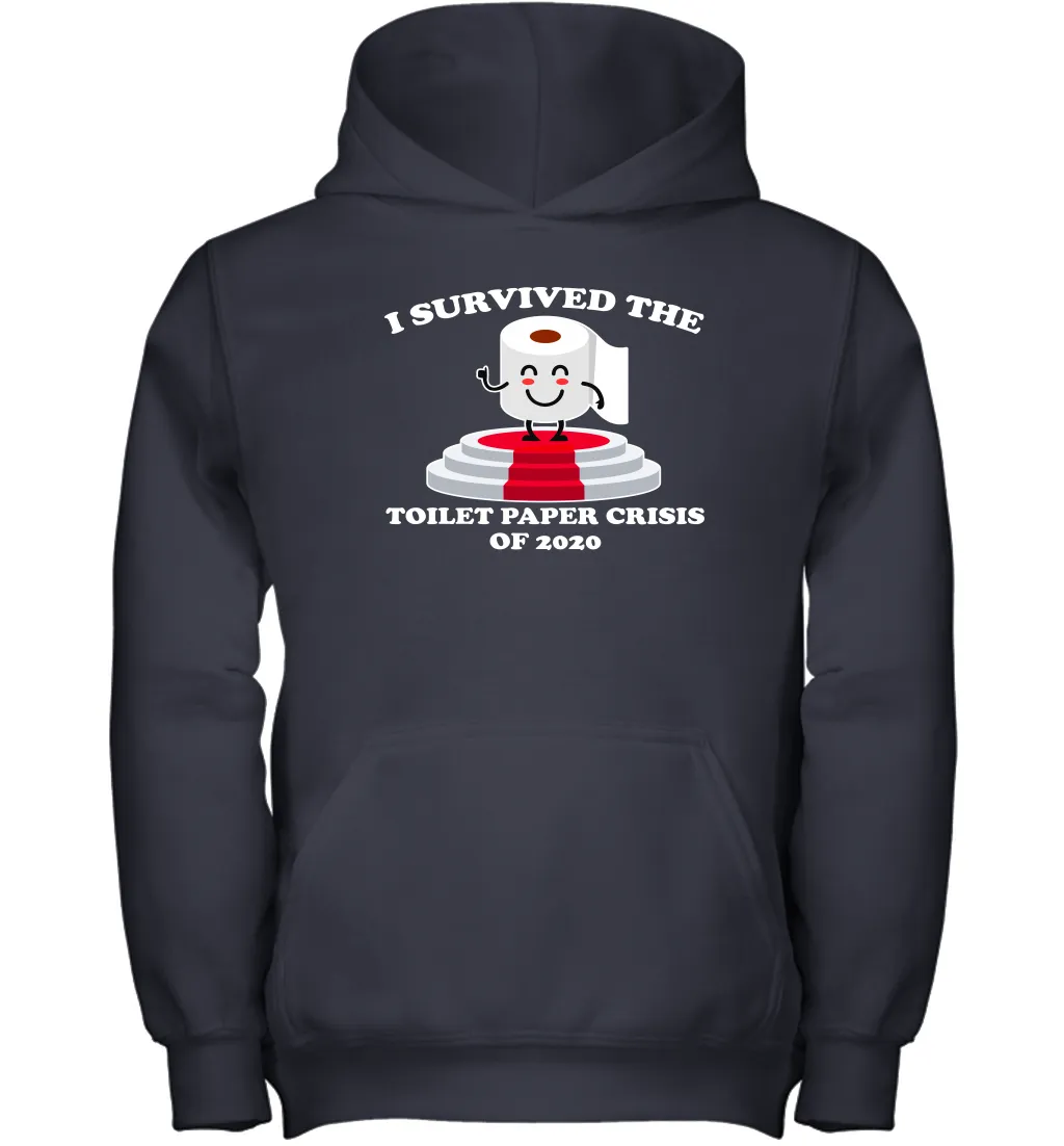 I Survived The Toilet Paper Crisis Coronacation Youth Hoodie