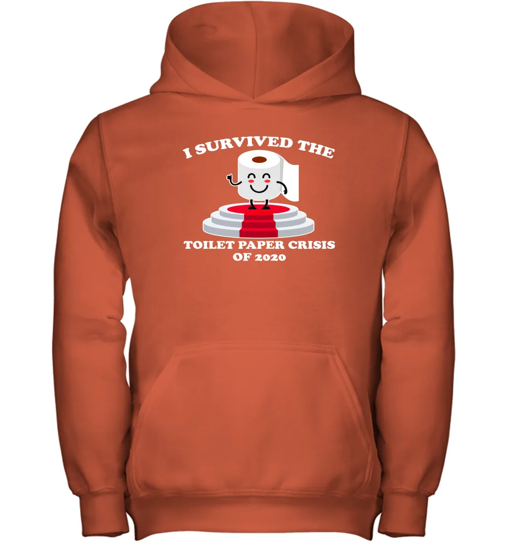 I Survived The Toilet Paper Crisis Coronacation Youth Hoodie