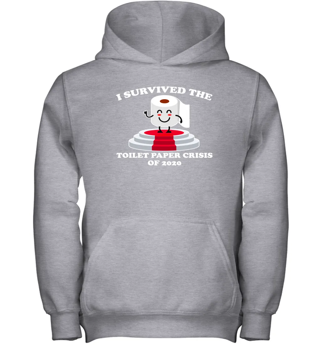 I Survived The Toilet Paper Crisis Coronacation Youth Hoodie