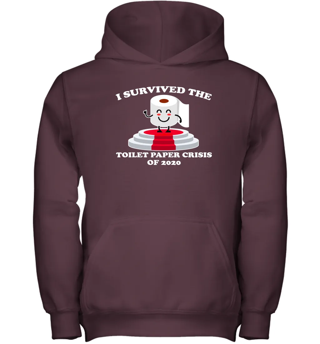 I Survived The Toilet Paper Crisis Coronacation Youth Hoodie