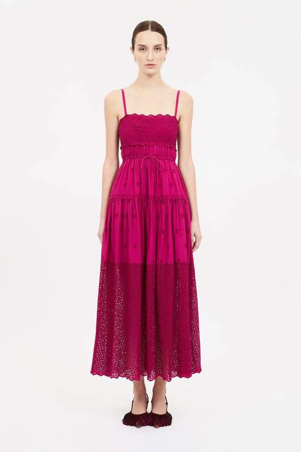 Isadore Dress - Ruby