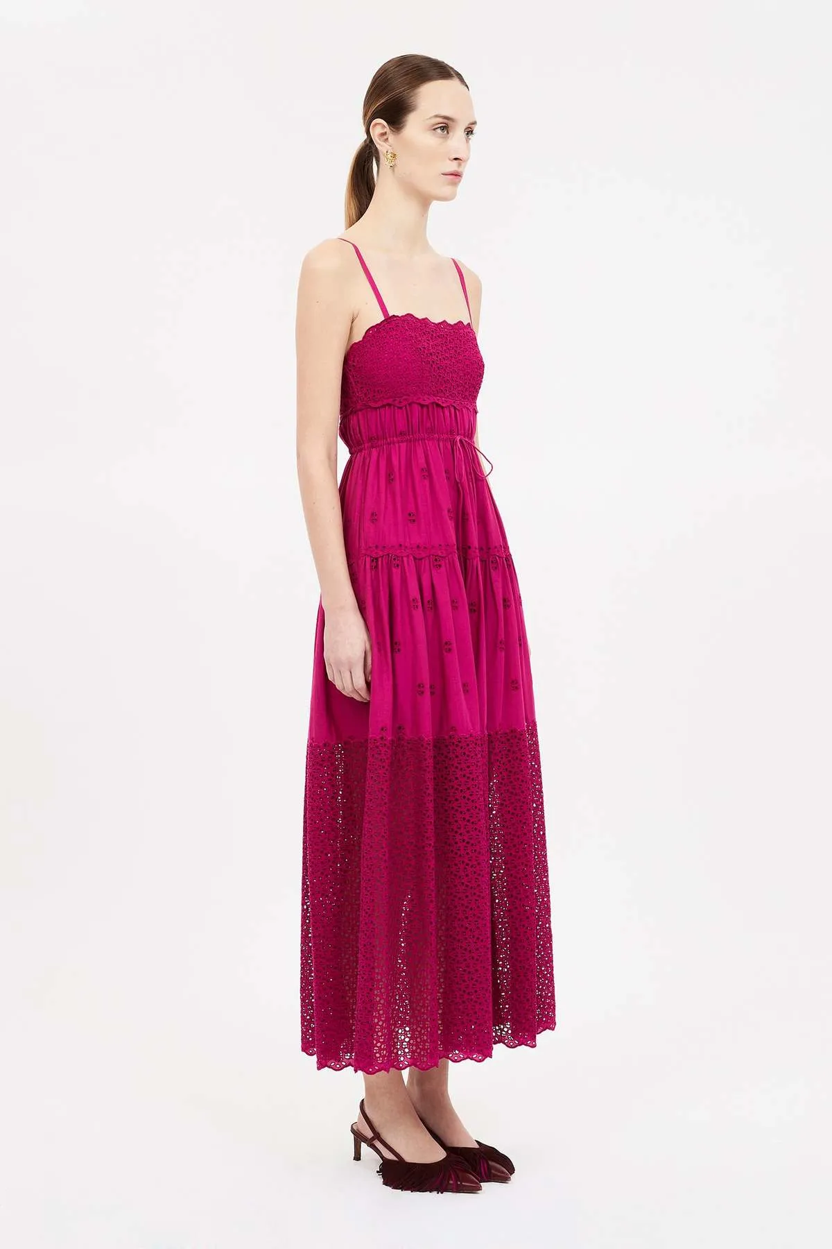 Isadore Dress - Ruby