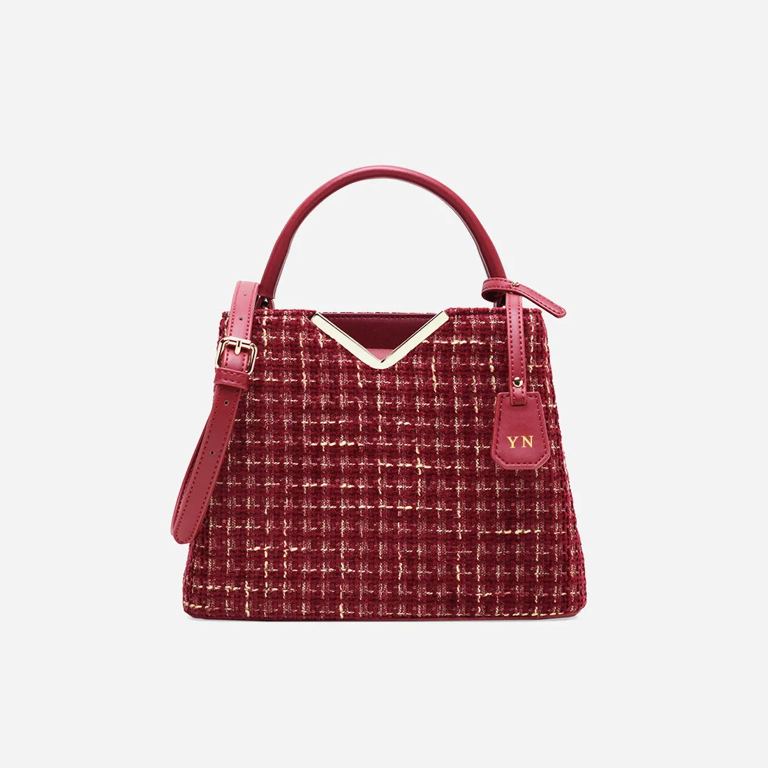 Janet Mini Tweed Handbag