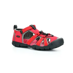 Keen Seacamp II Racing Red/Gargoyle AD (CNX) barefoot sandals