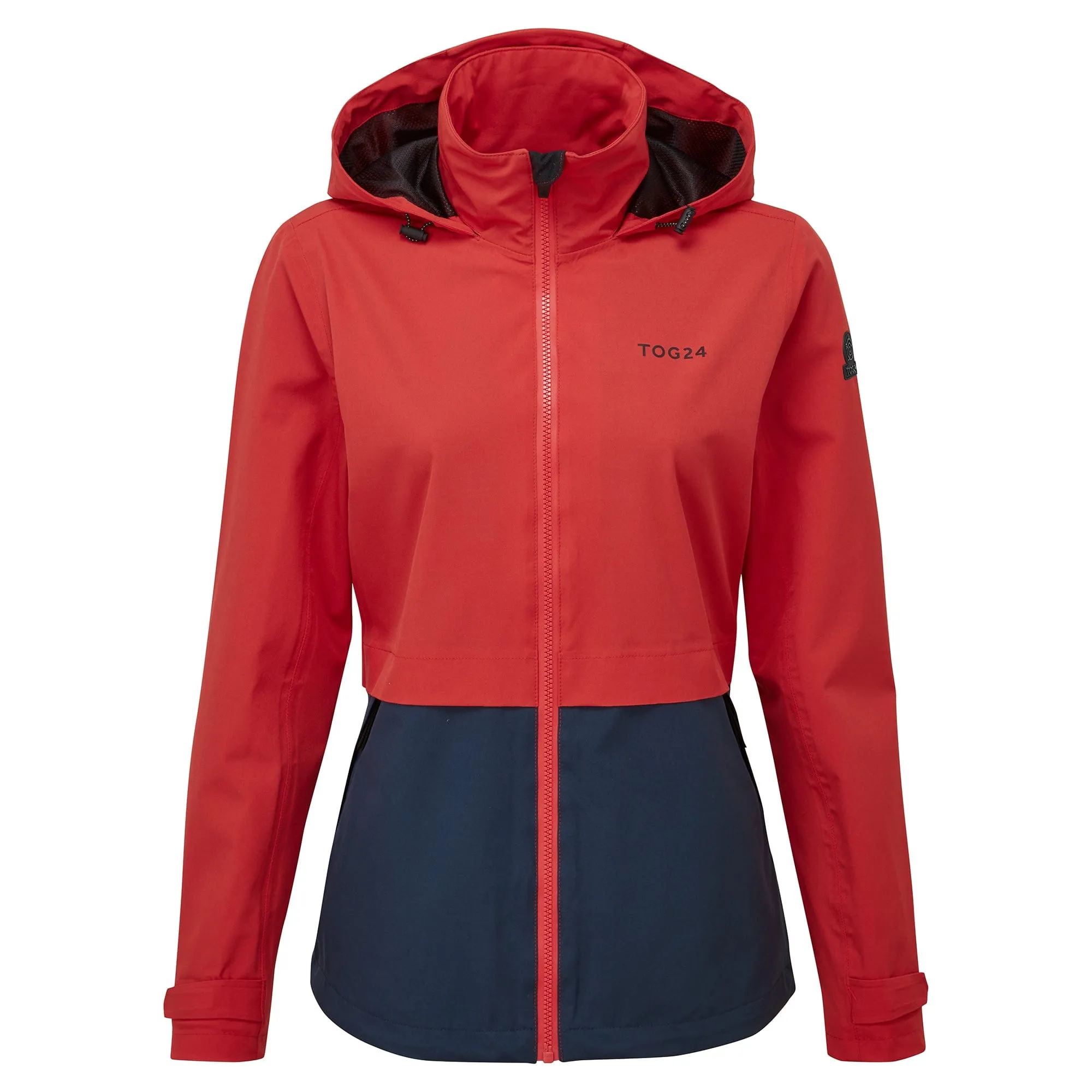 Kiveton Womens Waterproof Jacket - Dark Indigo/Dark Coral