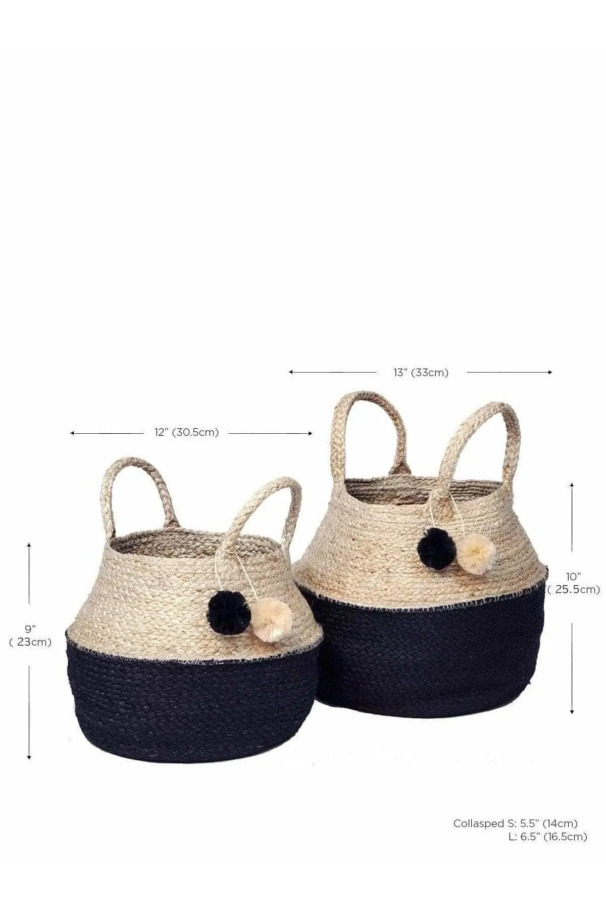 KORISSA Naiya Foldable Basket Bag