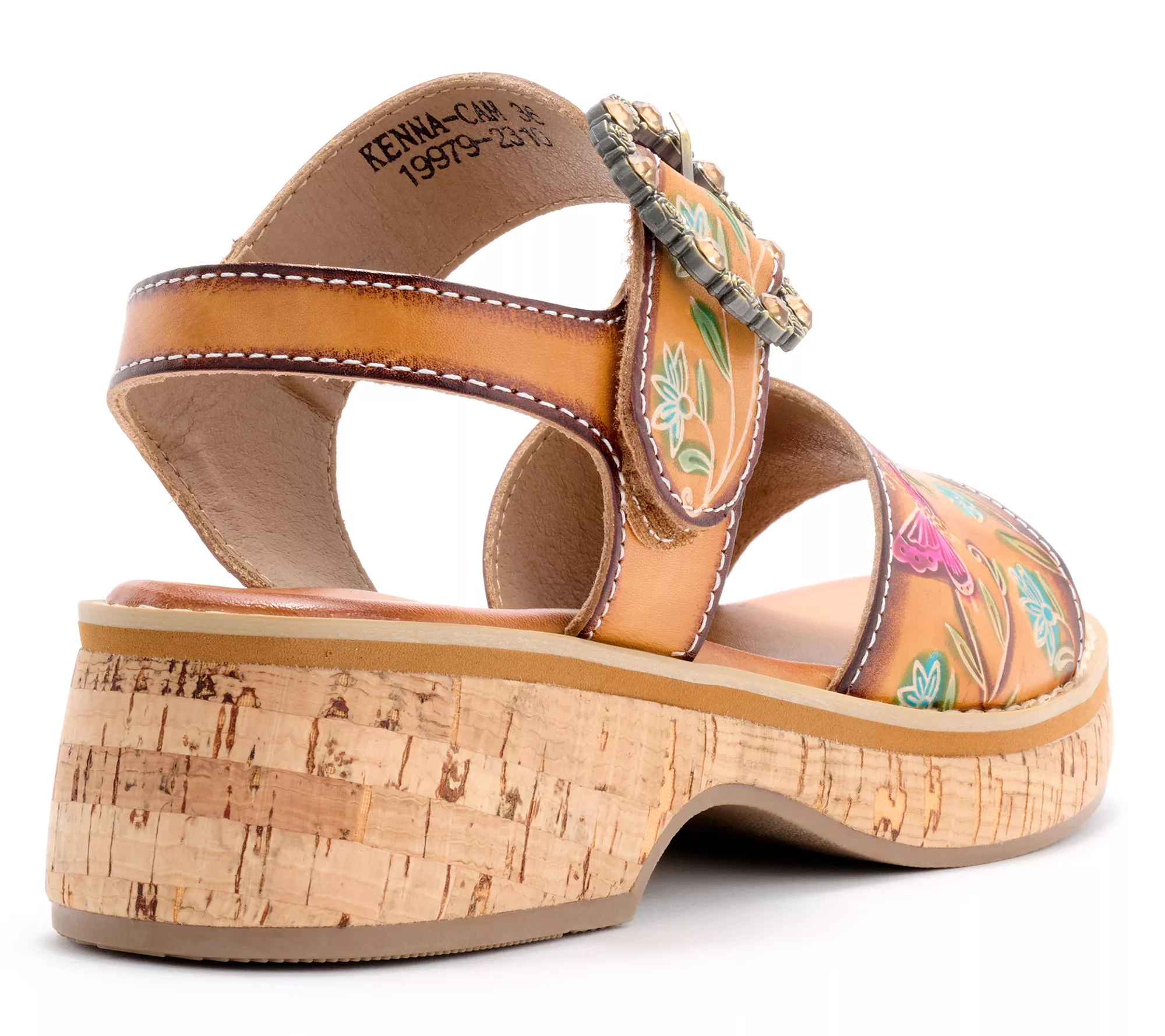 L'Artiste by Spring Step Leather Sandals - Kenna