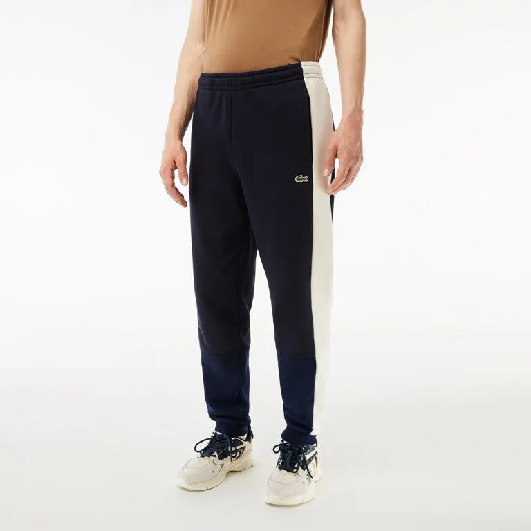 Lacoste Men's Regular Fit Colorblock Joggers 'NAVY/WHITE' XH1300 51 LI6