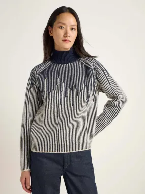 LANIUS Textured jumper (GOTS)