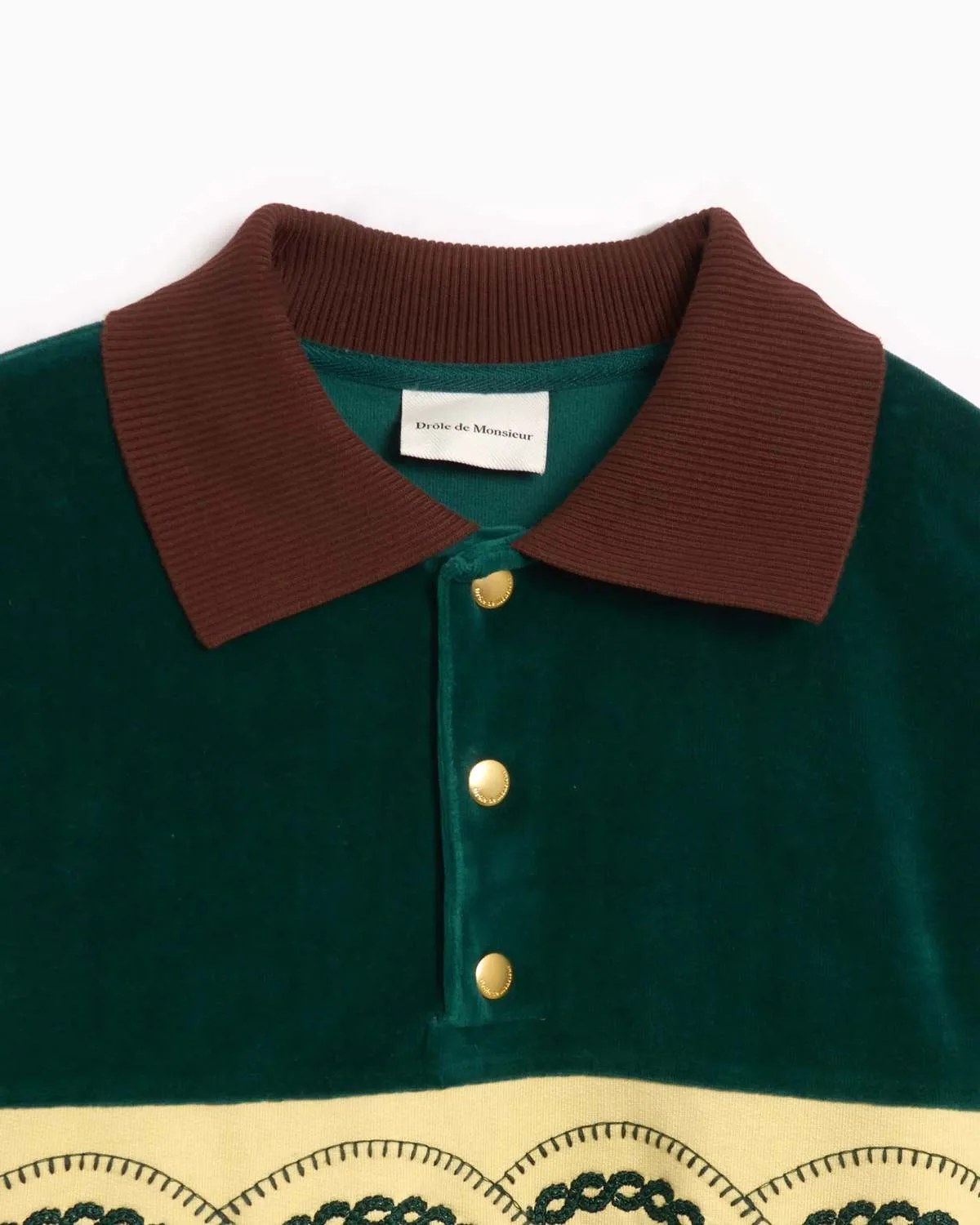 Le Polo Sweat Tress - Dark Green