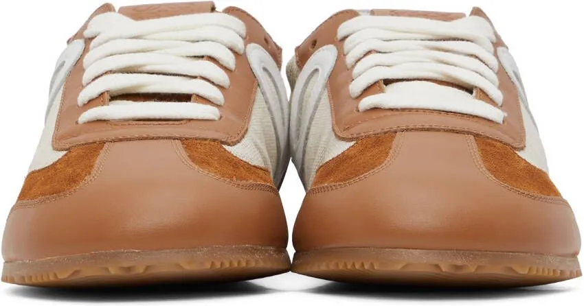 Loewe Beige & Tan Ballet Runner Sneakers