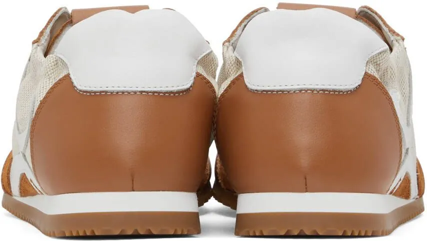 Loewe Beige & Tan Ballet Runner Sneakers