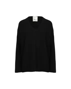 Loose V-Neck Jumper