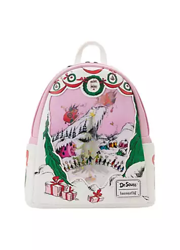 Loungefly Dr Seuss Grinch Lenticular Scene Mini Backpack | Kaleidoscope