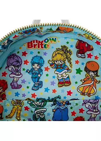 Loungefly Rainbow Brite Castle Group Mini Backpack | Kaleidoscope