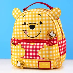 Loungefly x Disney Winnie the Pooh Gingham Mini Backpack