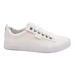 Low Men's Fabric Sneakers Big Star KK174001 White