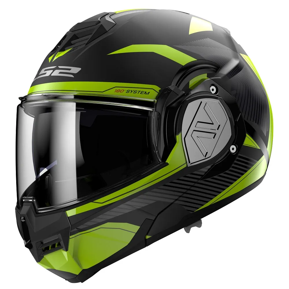 LS2 FF906 Advant Revo Helmet - Black/Yellow