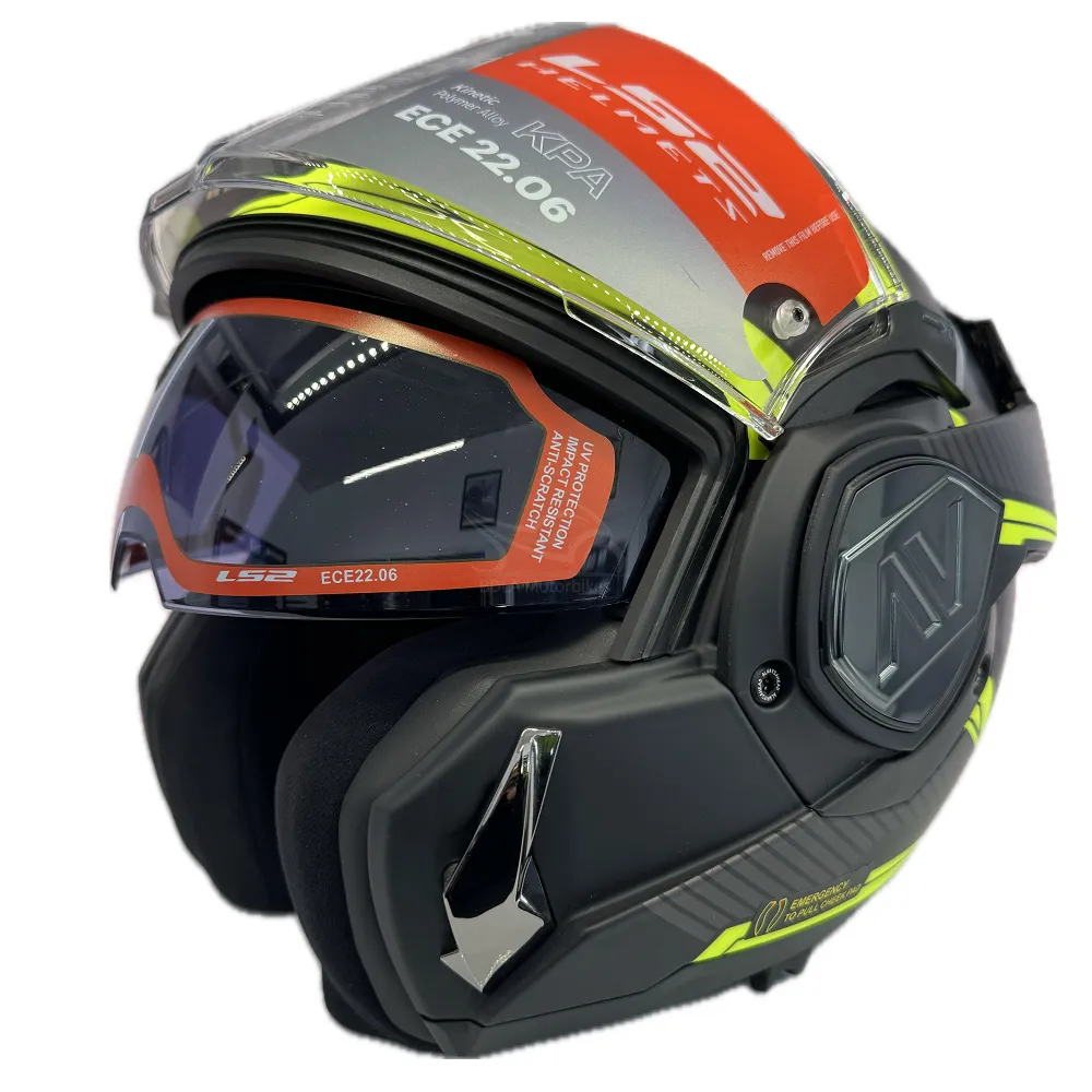 LS2 FF906 Advant Revo Helmet - Black/Yellow