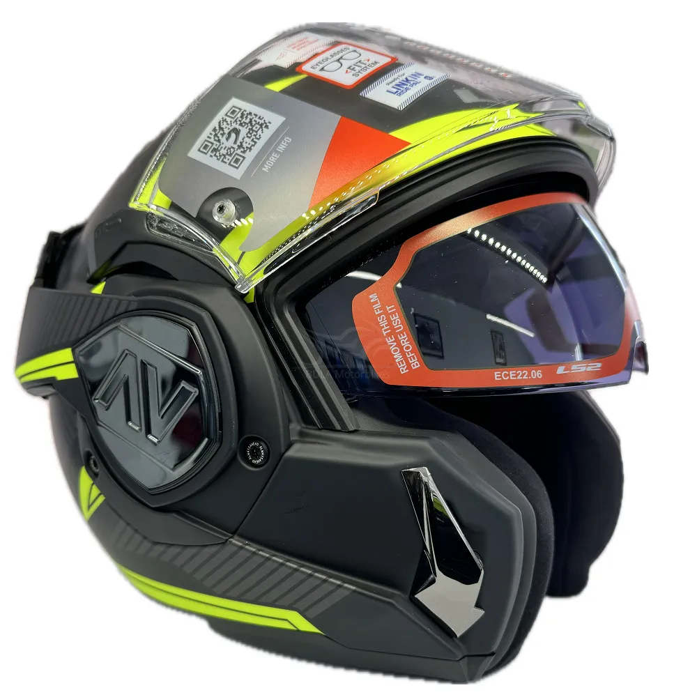 LS2 FF906 Advant Revo Helmet - Black/Yellow