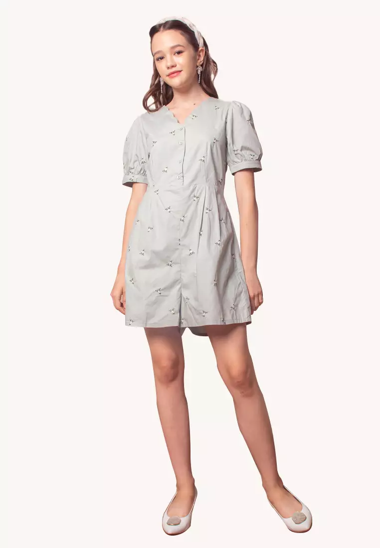 L'zzie LZZIE HAPE ROMPER - SAGE