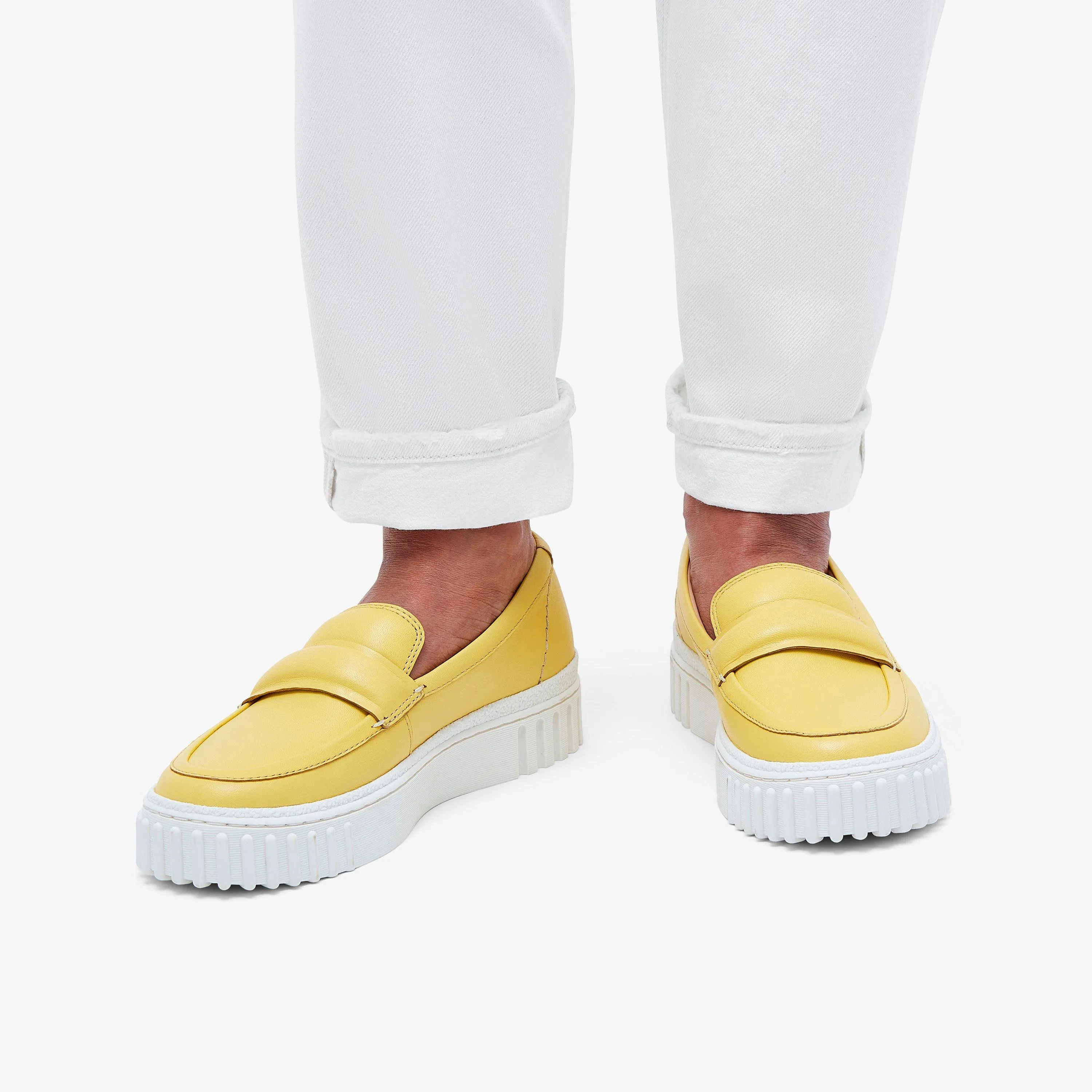 Mayhill Cove Loafer Yellow Leather